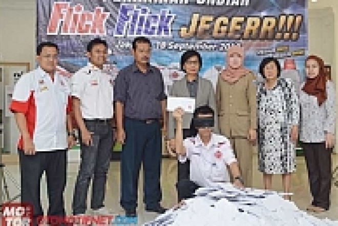 Federal Oil Lakukan Pengundian Program Flick Flick Jegerr!!!